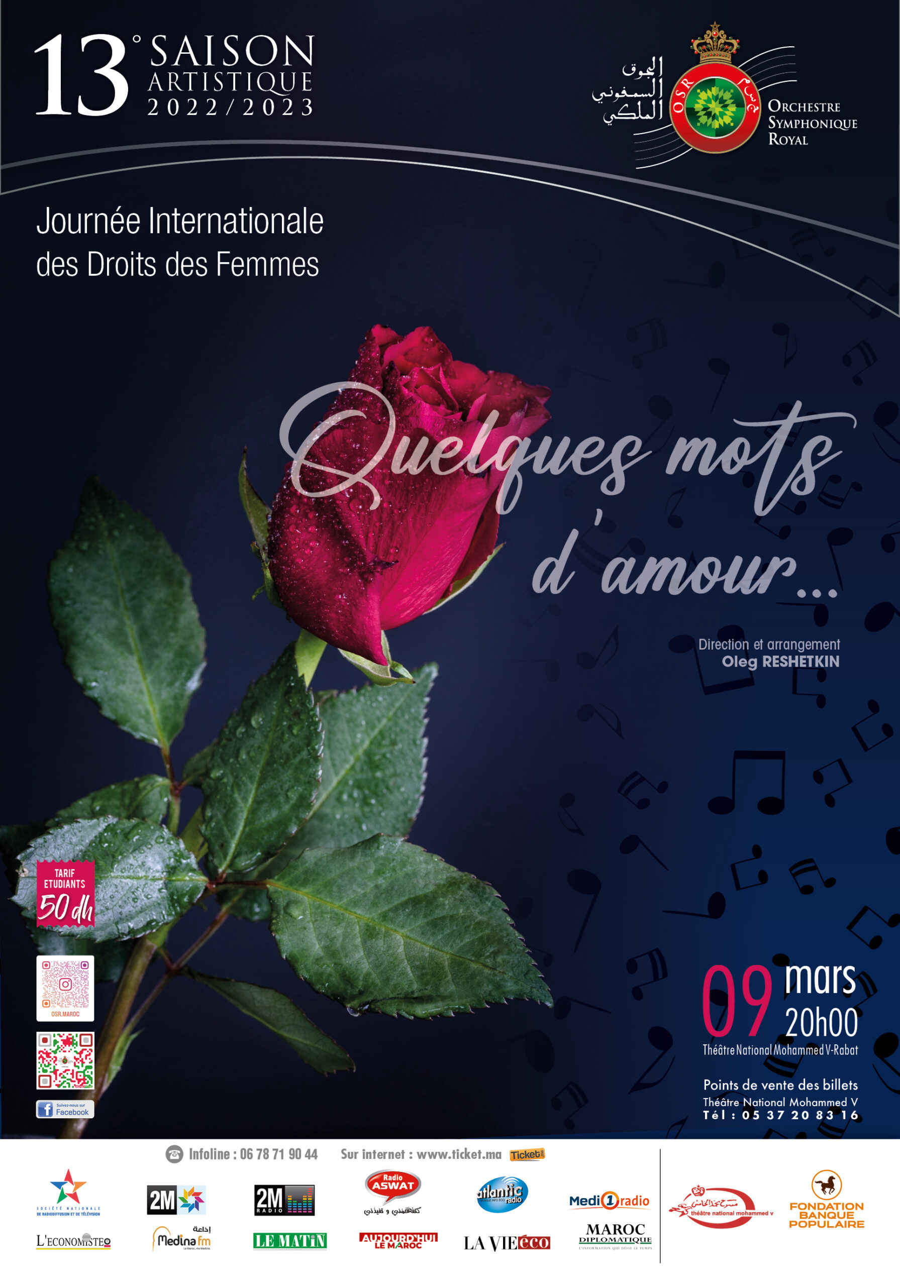 Journée de la Femme – l’Orchestre Symphonique Royal